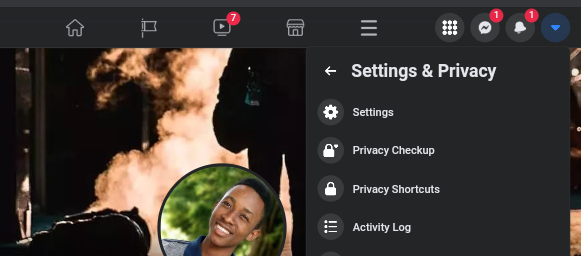 How to delete a Facebook account — Homepage
