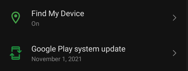 Turn on Find My Device on Android