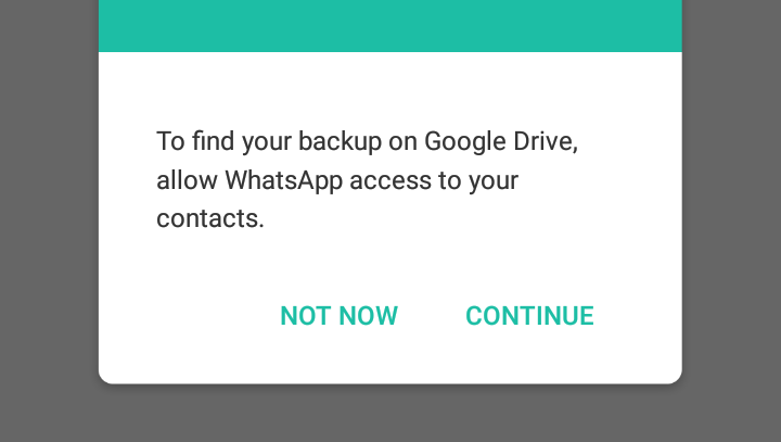 How to restore chats on WhatsApp