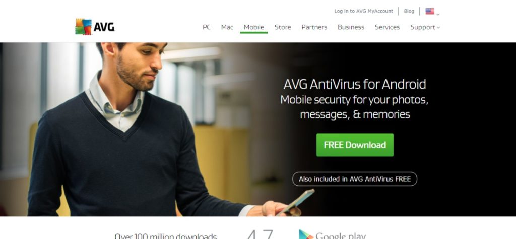 AVG Android AntiVirus app Free
