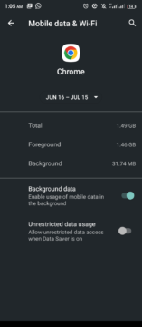 How to check data usage on an Android phone