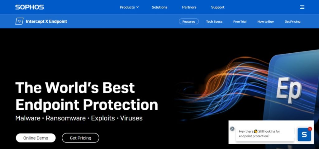Best Android antivirus app - Sophos Intercept X