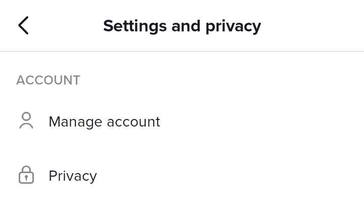 Fix This Sound Isn't Licensed For commercial use TikTok — Tap on Manage account